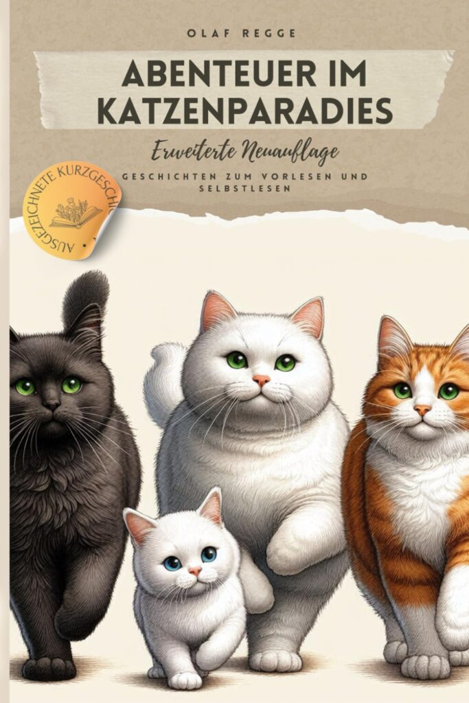 Abenteuer im Katzenparadies: Spannende Geschichten zum Vorlesen und Selberlesen: Katzengeschichten voller Spaß, Freundschaft und Mut