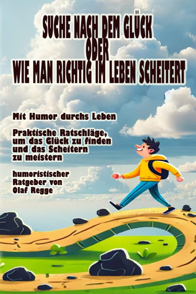Suche nach dem Glück oder wie man richtig im Leben scheitert: Mit Humor durchs Leben: Praktische Ratschläge, um das Glück zu finden und das Scheitern zu meistern
